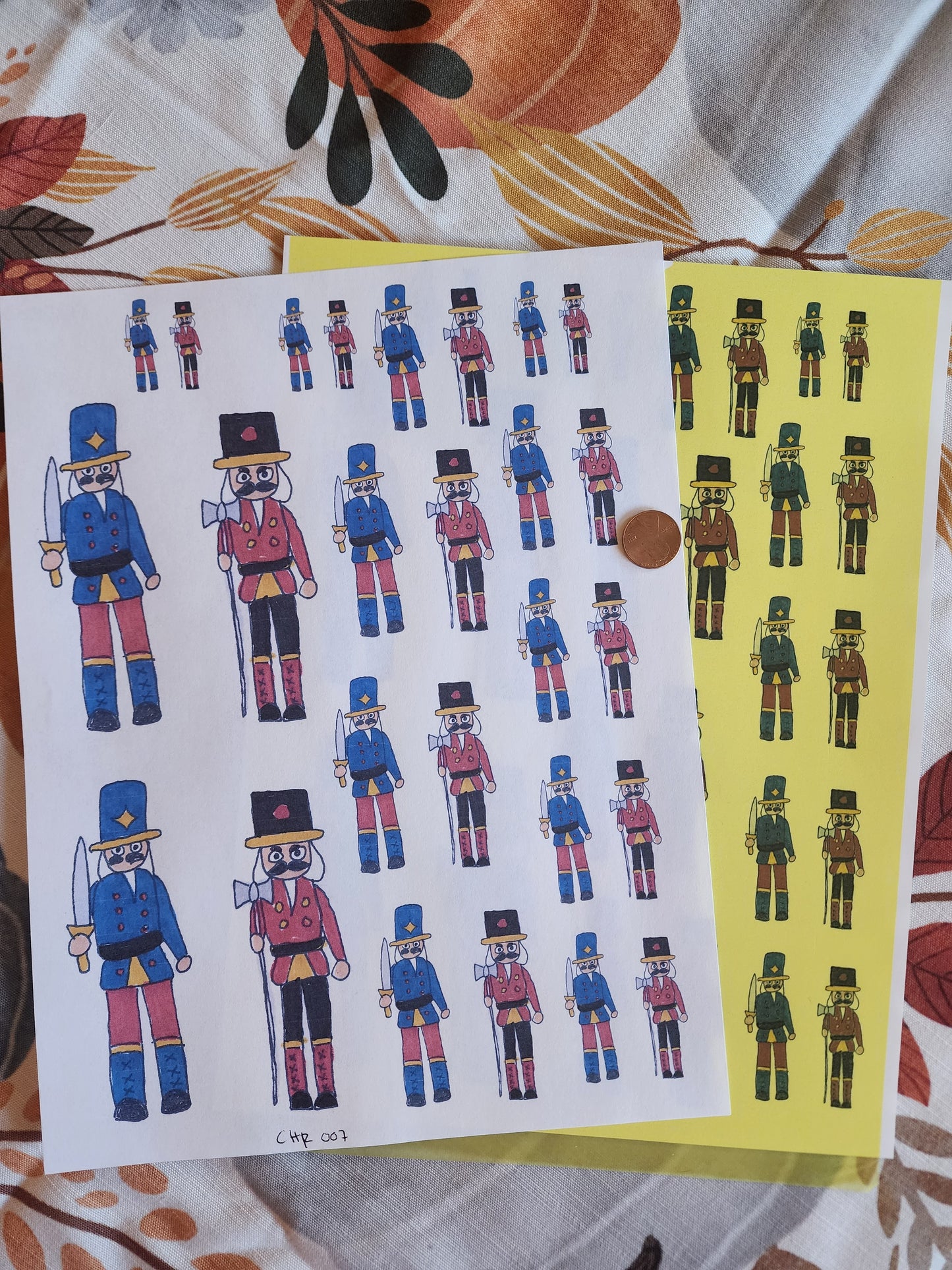 Nutcrackers Overglaze Waterslide Ceramic Decal