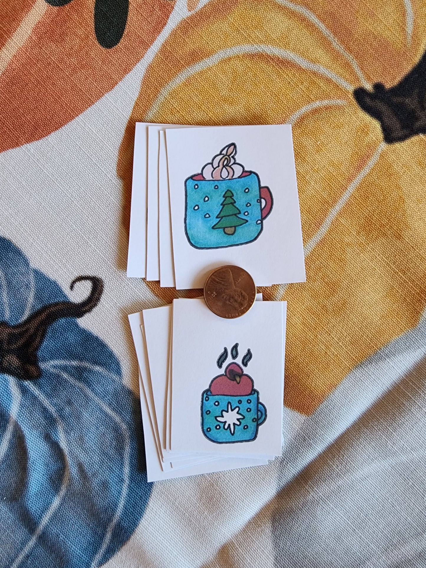 Christmas Mug Stickers