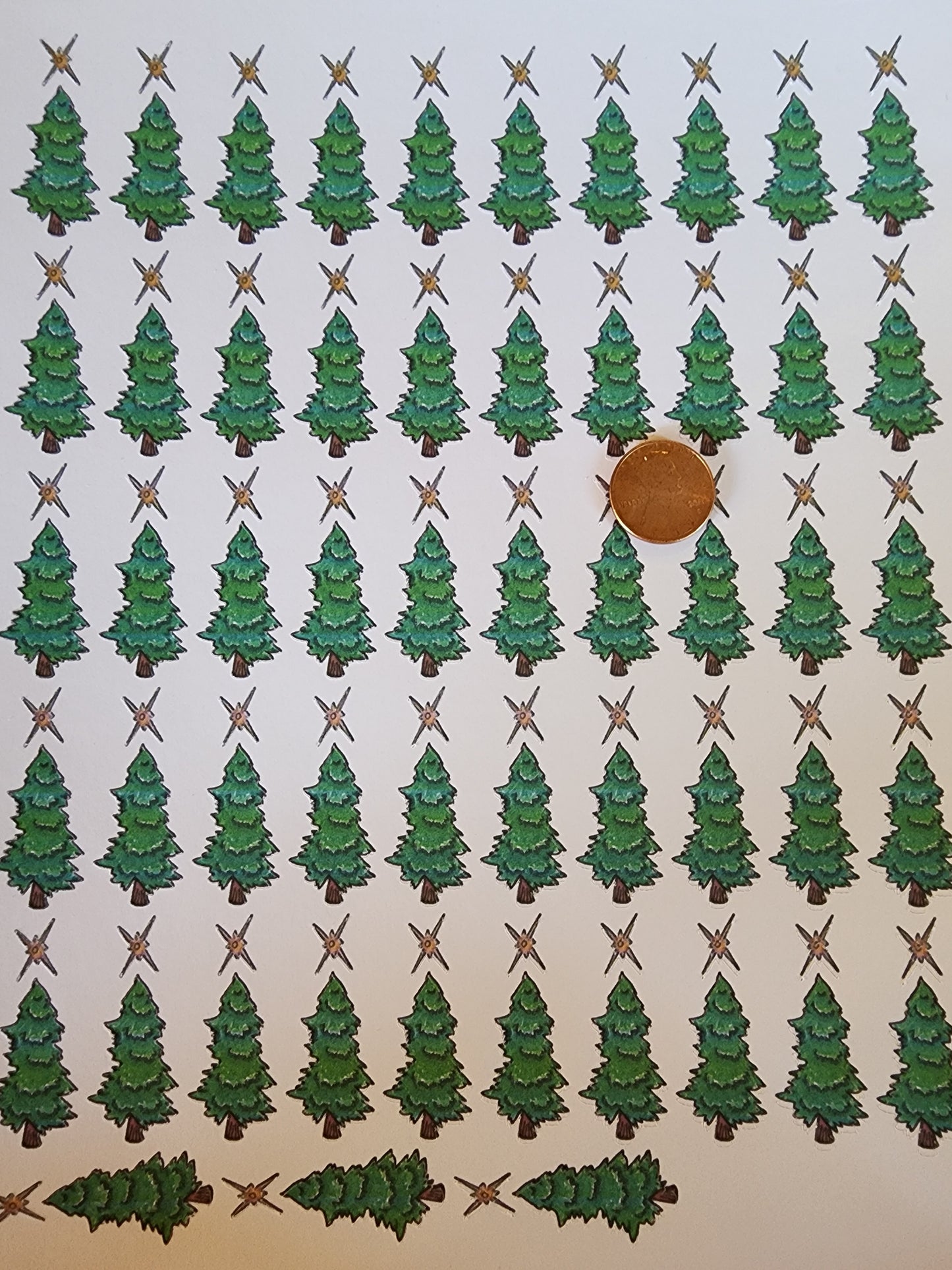 Mini christmas tree Stickers