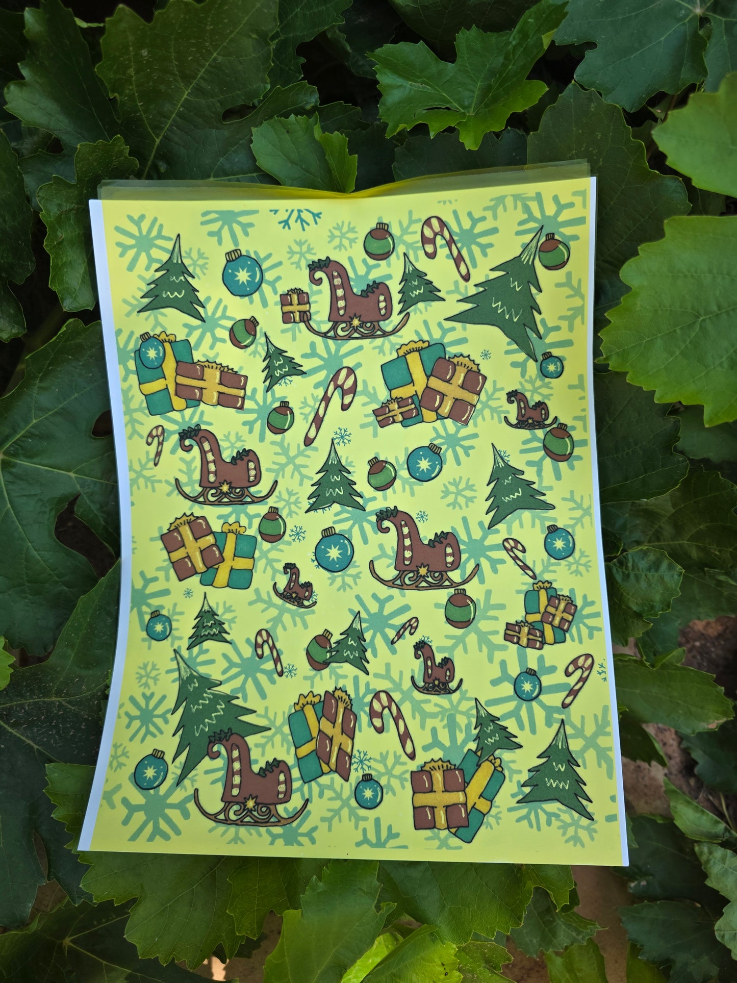 Christmas 21 Overglaze Waterslide Ceramic Transfer