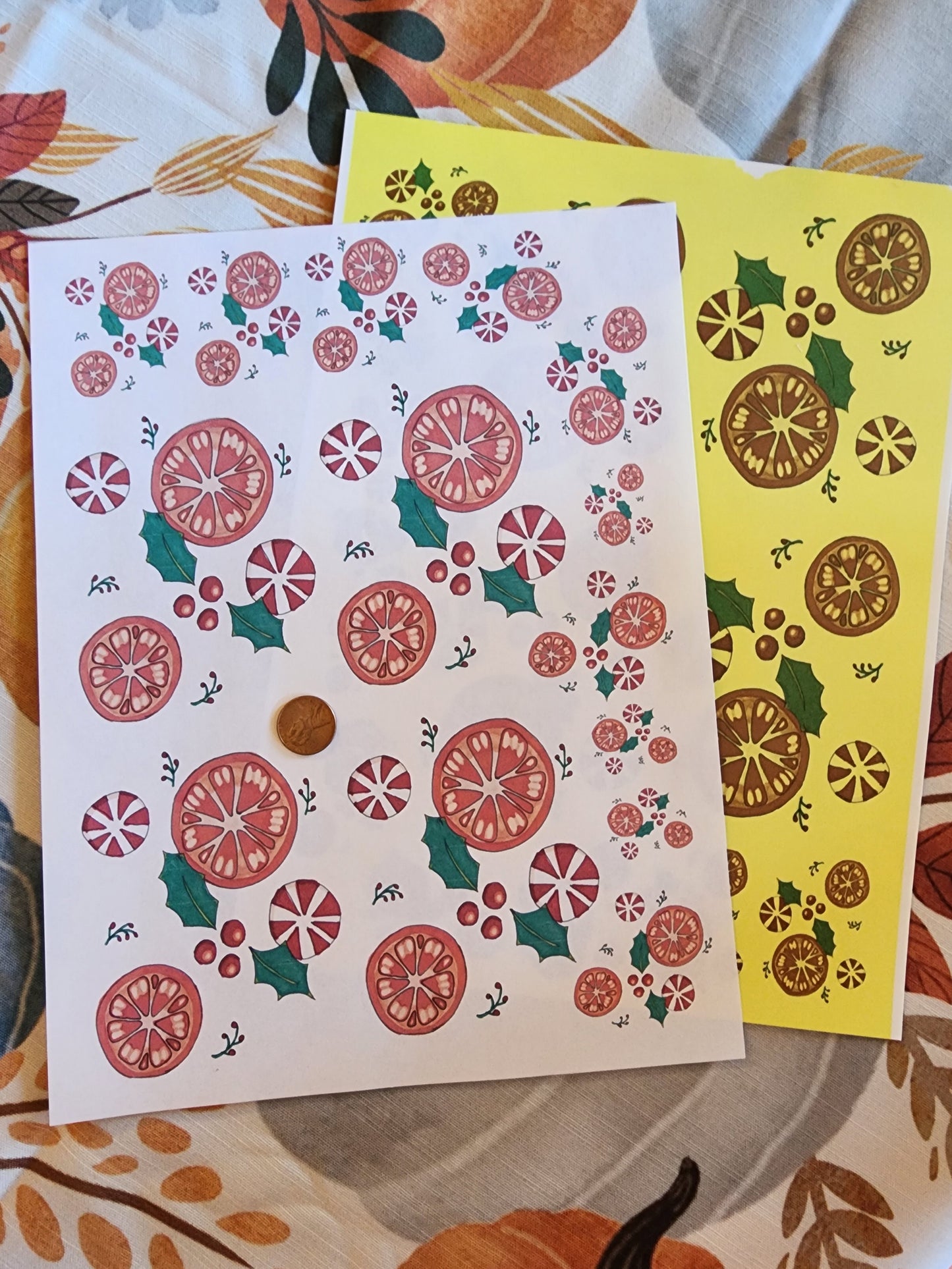 Christmas Medley Overglaze Waterslide Ceramic Decal