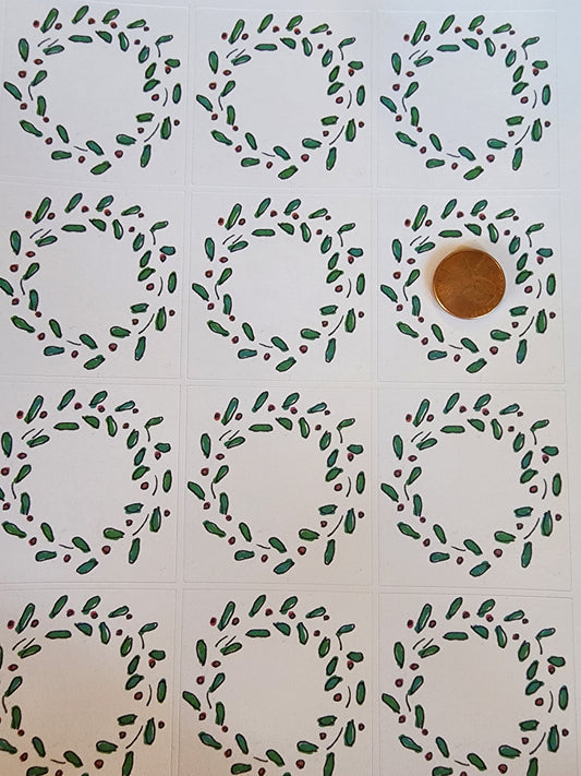 Wreath Sticker Sheet