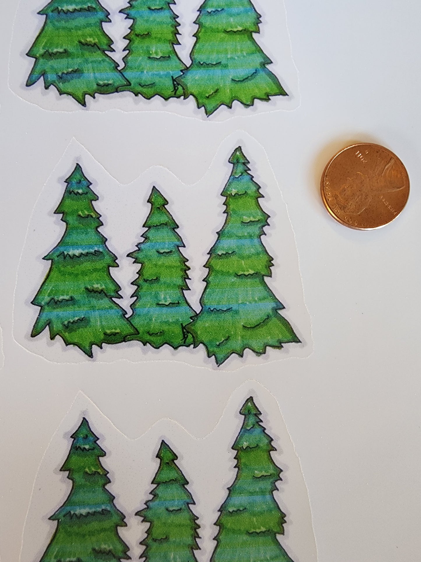 Pine Trees Stickers