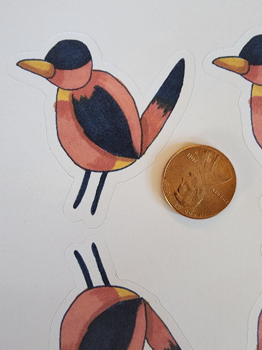 Oriole Bird Stickers