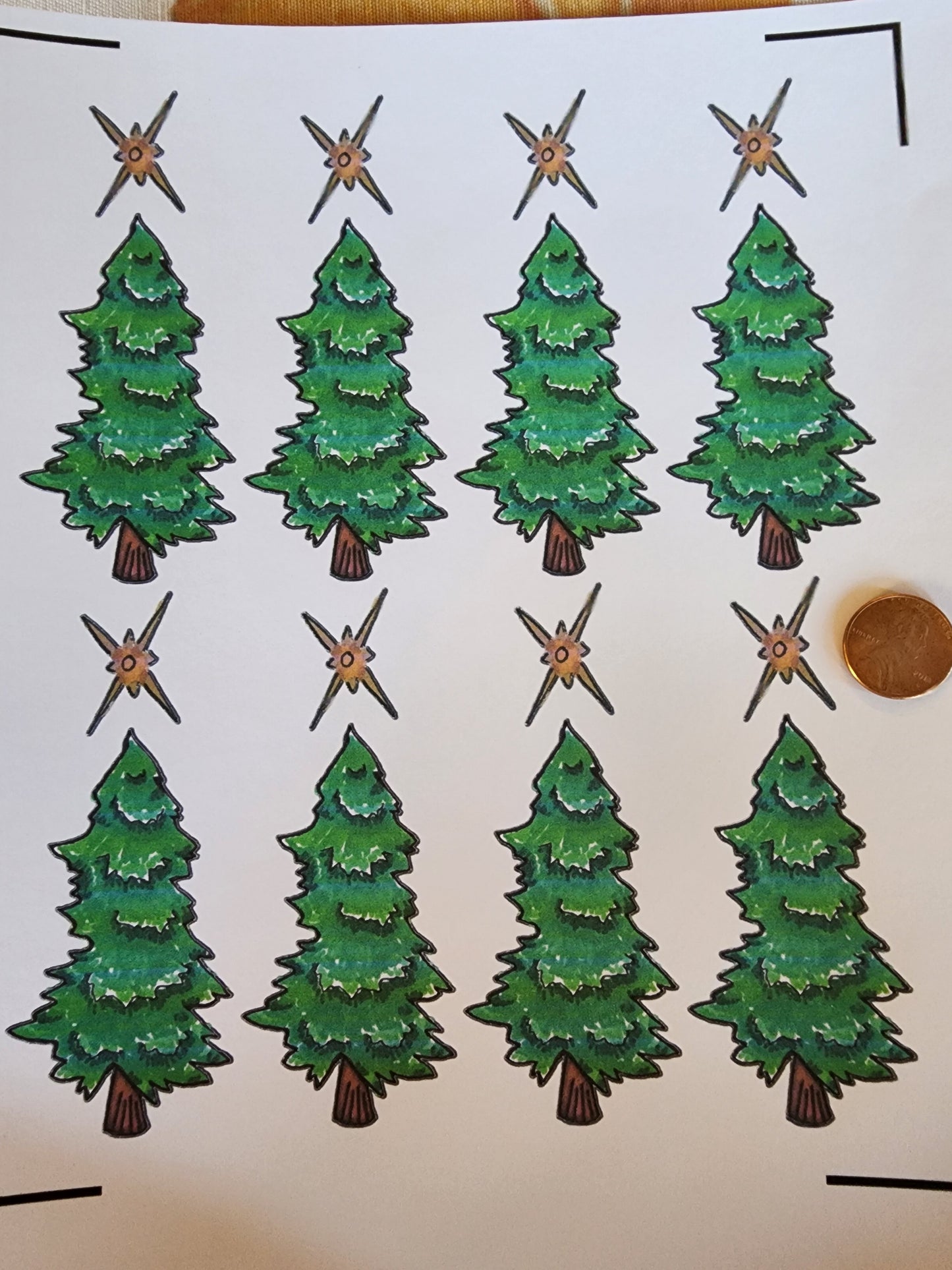 Christmas Tree Stickers