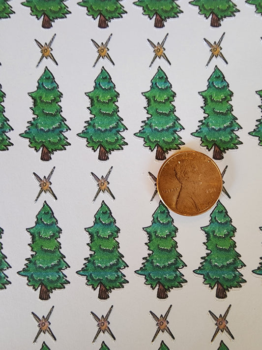 Mini christmas tree Stickers