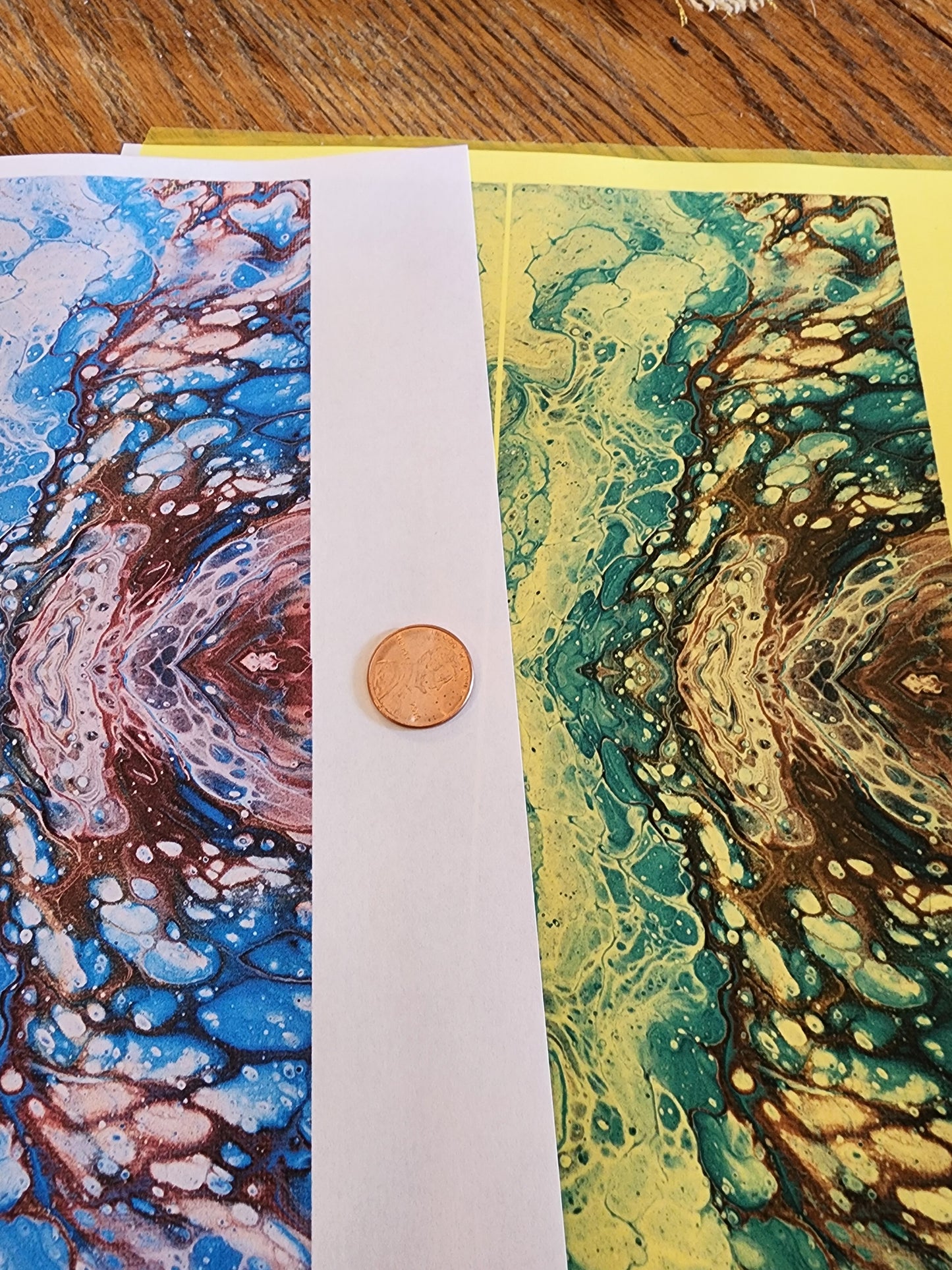 Abstract Fluid 003 Overglaze Waterslide Ceramic Decal