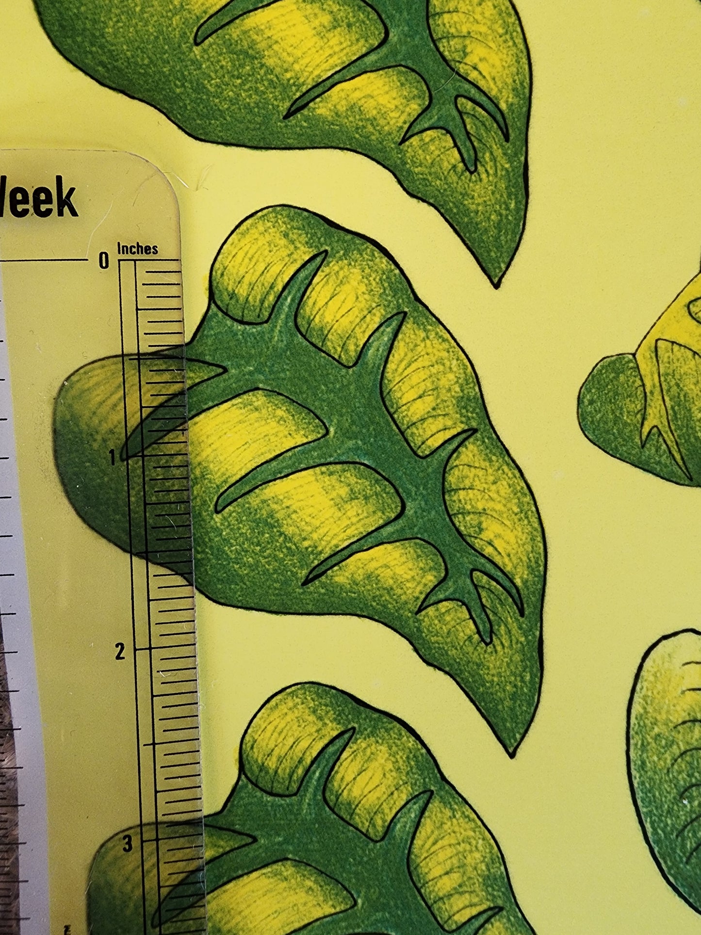Leaves Ceramic Decal