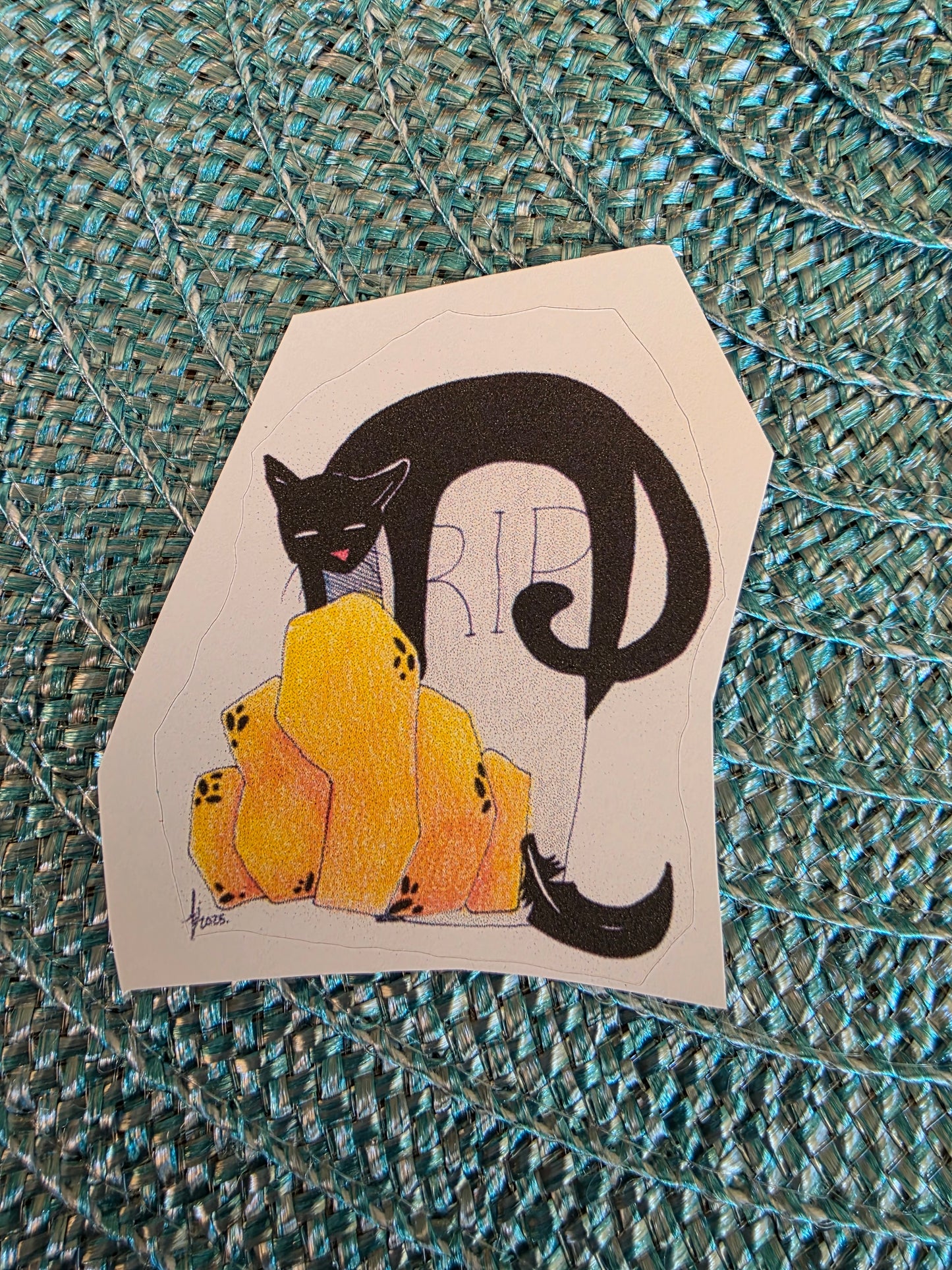 Black Cat Sticker Bundle
