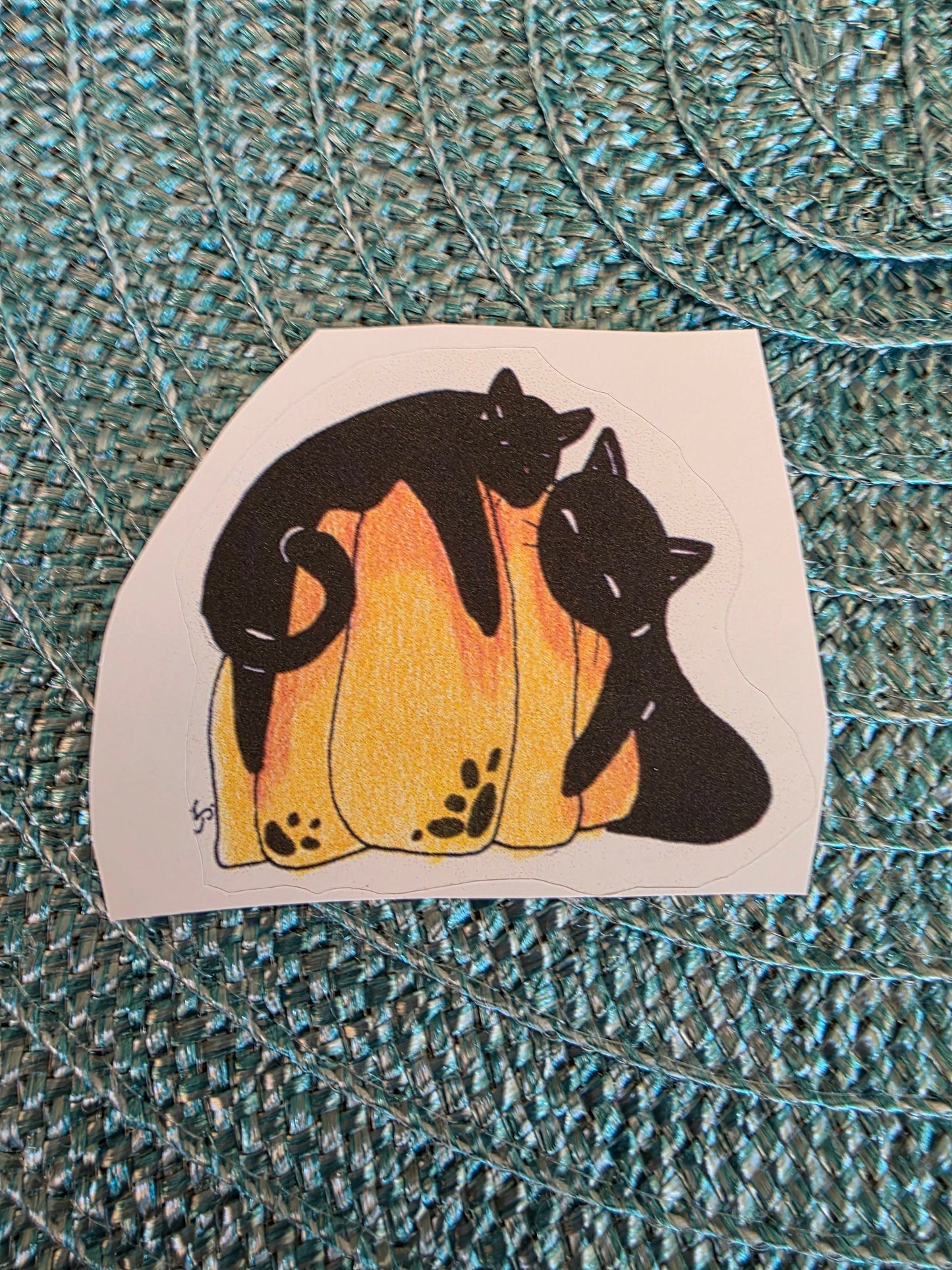 Black Cat Sticker Bundle
